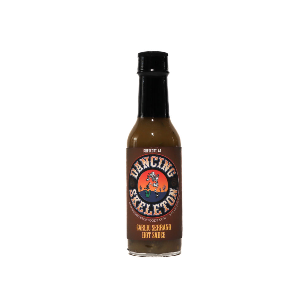 ghost pepper hot sauce, hot sauce gifts, arizona hot sauce, serrano pepper hot sauce